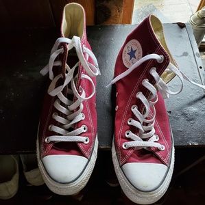 Maroon Converse
